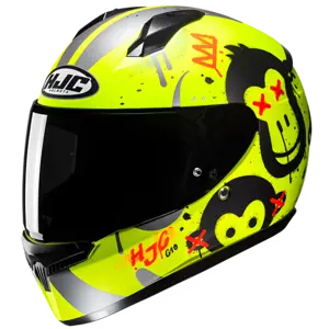 HJC C10 Geti MC3HSF Fluo Gul