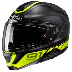 HJC RPHA 91 Rafino Svart/Fluo Gul
