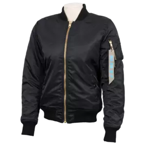4Bikers Bad Bomber Svart Dam