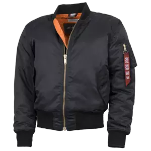 4Bikers Bad Bomber Svart Herr