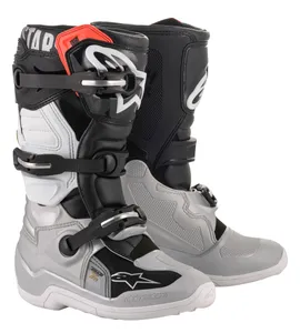 Alpinestars Stövel Tech 7s junior Svsrt/Silver/Vit/Guld