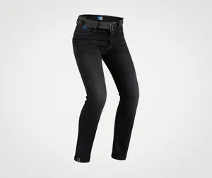 PMJ Jeans Caferacer Svart, med bälte