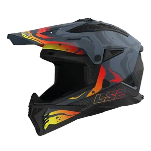 LS2 MX708 Fast II Wash Mattgrå