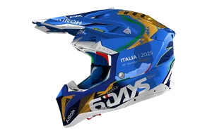 Airoh Hjälm Aviator 3 6DAYS Italy 2025 glansig