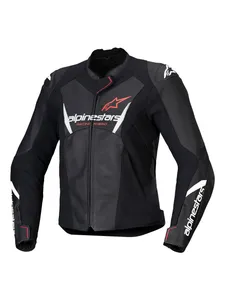 Alpinestars Skinnjacka Dam Faster v3 Svart/Vit/Coral